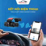  Camera hành trình TEXPAD Zone 3 DVR Với 3 Góc quay Trước + Trong + Sau 
