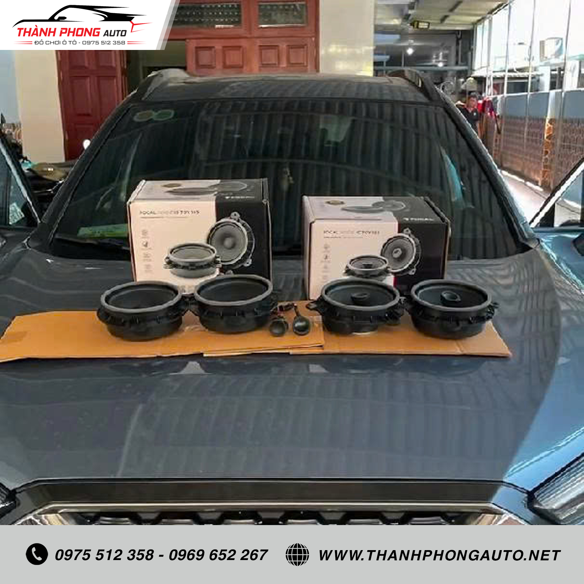  Độ Loa Cho Toyota Cross Chuẩn Cắm Jack Zin 