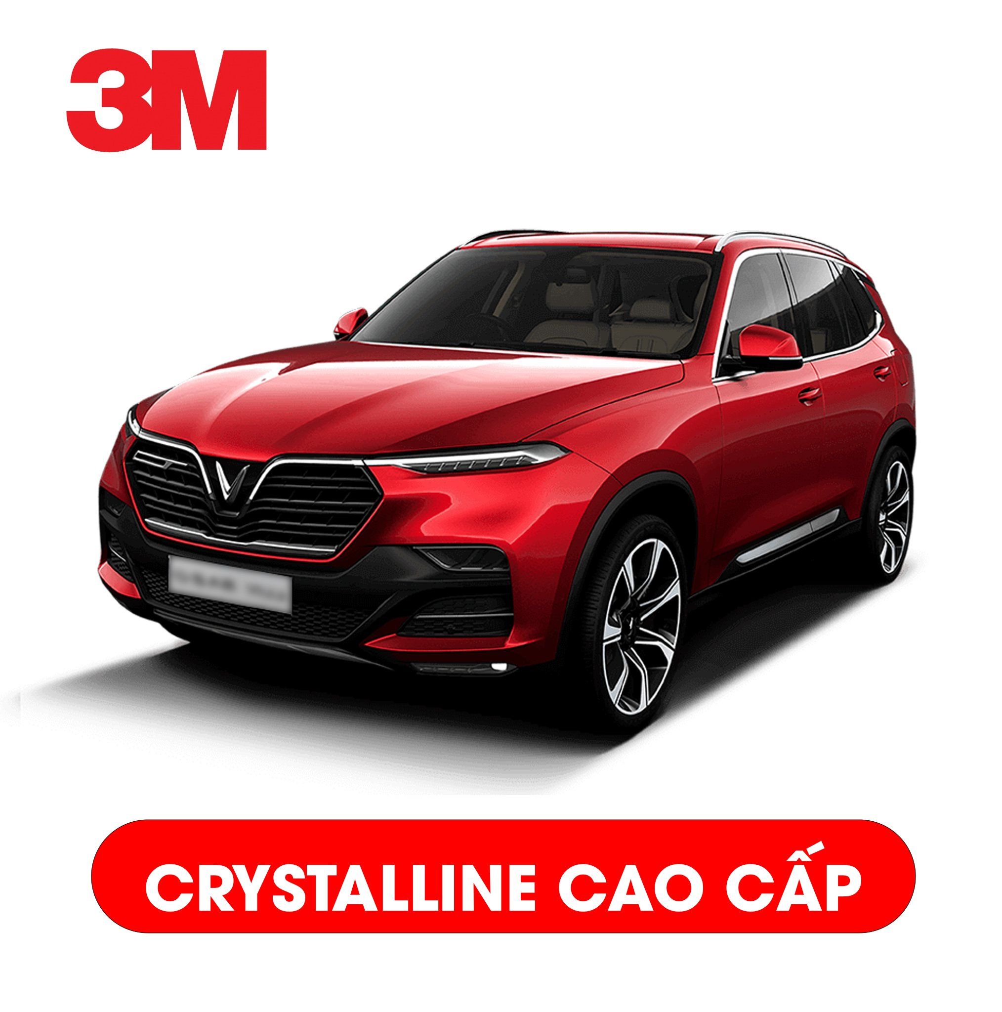  Dán phim cách nhiệt 3M xe 7C Gói Crystalline 