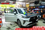  Dán phim cách nhiệt cao cấp cho Toyota Veloz 2022 tại Tp HCM 