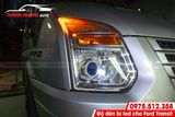  Độ đèn bi led tăng sáng cho Ford Transit tại Tp Hồ Chí Minh 