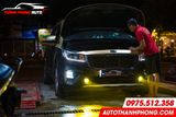  Kia Sedona Độ đèn Bi Led Eagle F-Light Aozoom Cao cấp tại Tp HCM 