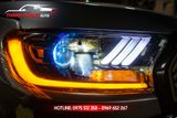 Độ đèn bi led cho Ford Ranger - Bi led OMEGA DOMAX 