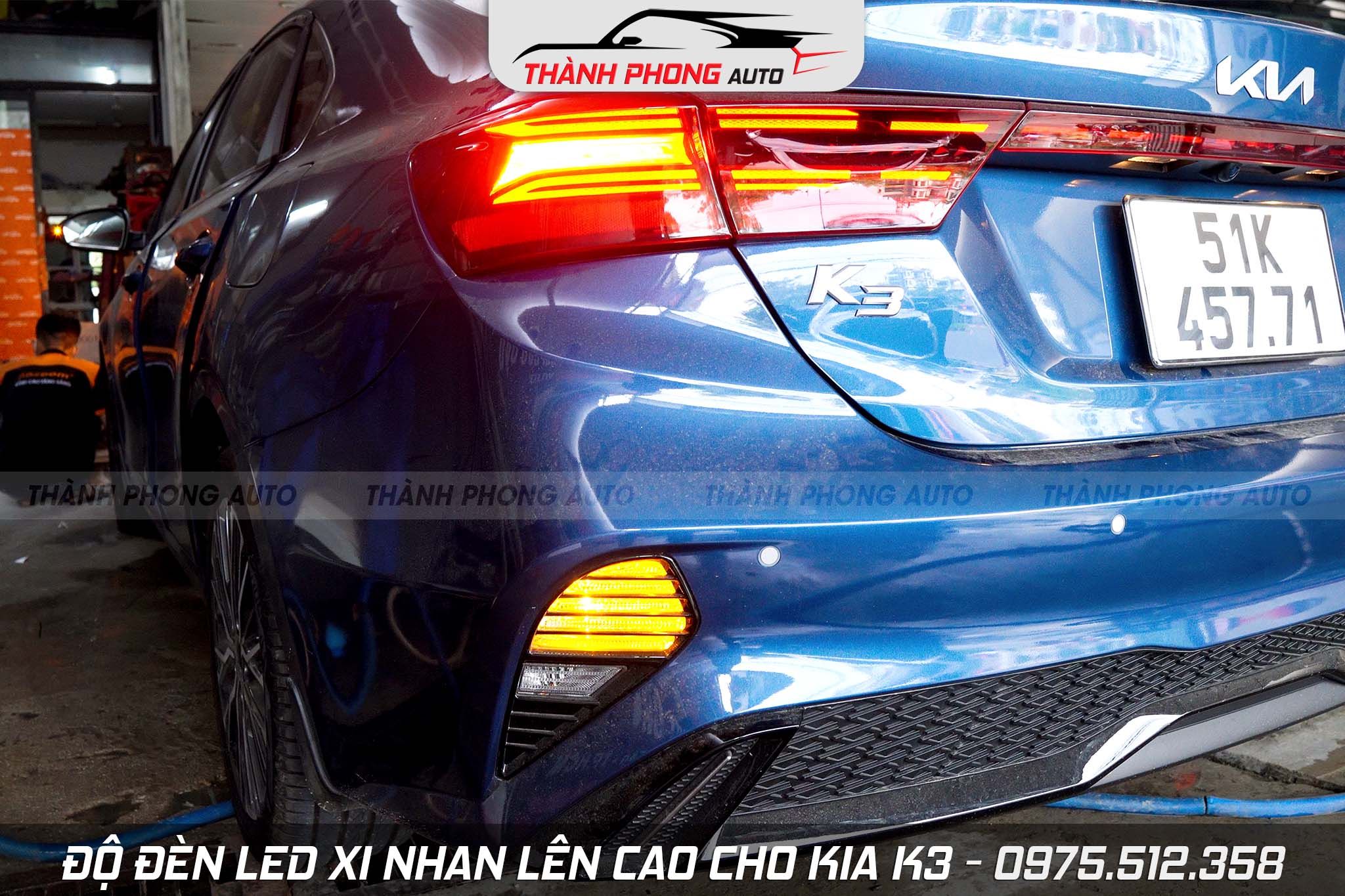  Độ đèn xi nhan lên cao cho Kia K3 tại Tp Hồ Chí Minh 