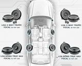  Độ Loa Cho Toyota Cross Chuẩn Cắm Jack Zin 