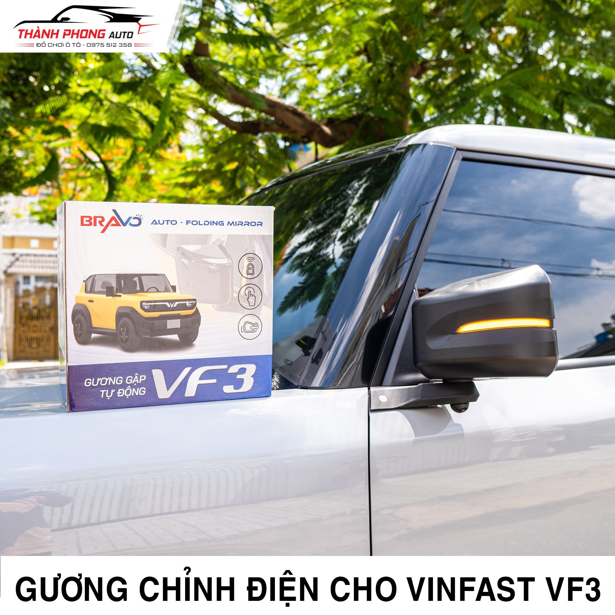  Gương Điện Cho Vinfast VF3 - Tăng Tính Tiện Nghi Và An Toàn Cho Mỗi Hành Trình 