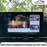  Màn hình android cho xe Hyundai Accent 2024 