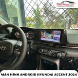  Màn hình android cho xe Hyundai Accent 2024 
