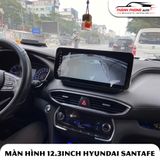  Màn hình Android 12.3 Inch cho xe Hyundai Santafe 