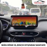  Màn hình Android 12.3 Inch cho xe Hyundai Santafe 