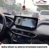  Màn hình Android 12.3 Inch cho xe Hyundai Santafe 