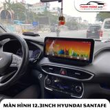  Màn hình Android 12.3 Inch cho xe Hyundai Santafe 