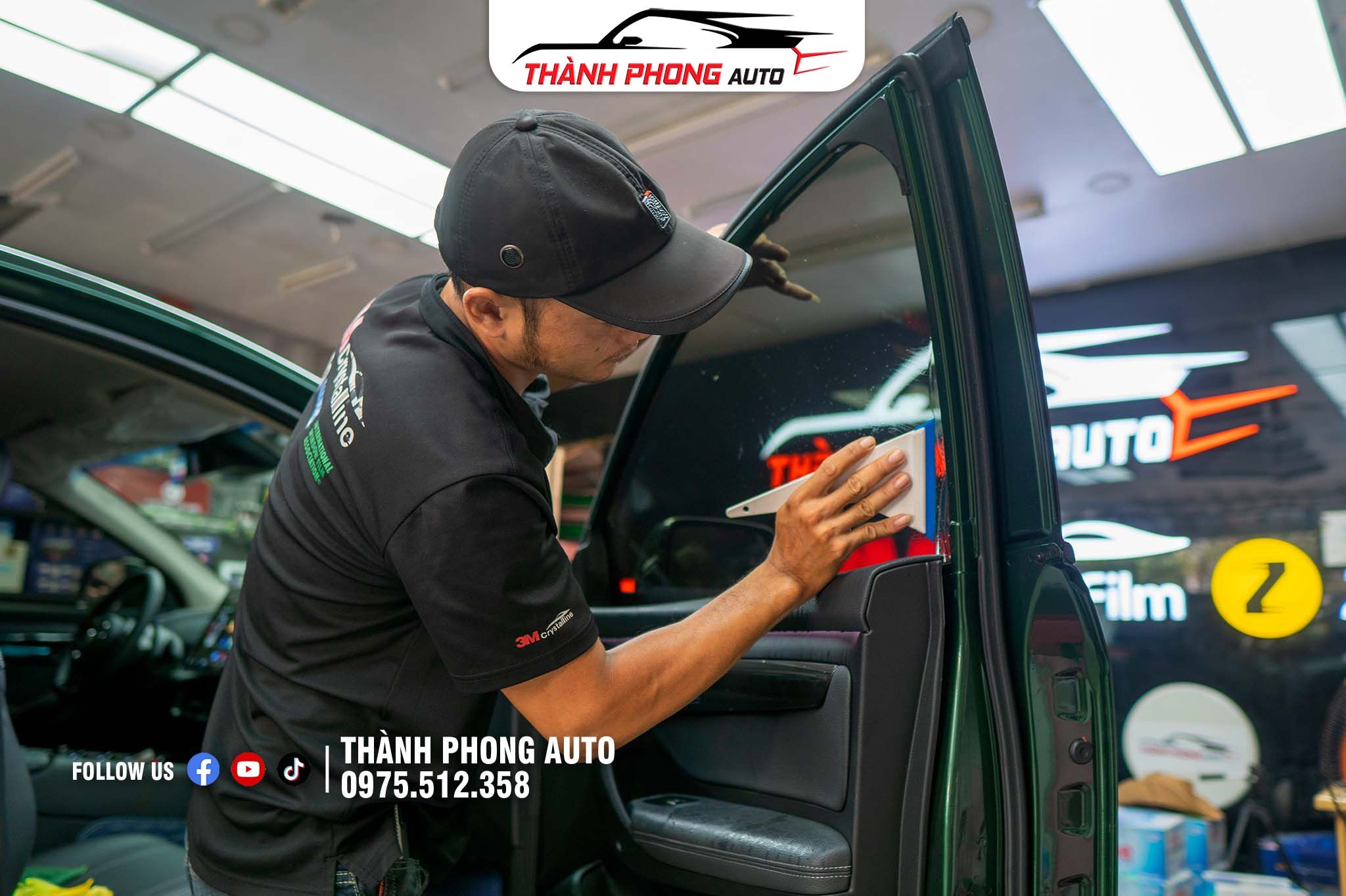  Dán phim cách nhiệt 3M Crystalline cho Vinfast VF8 