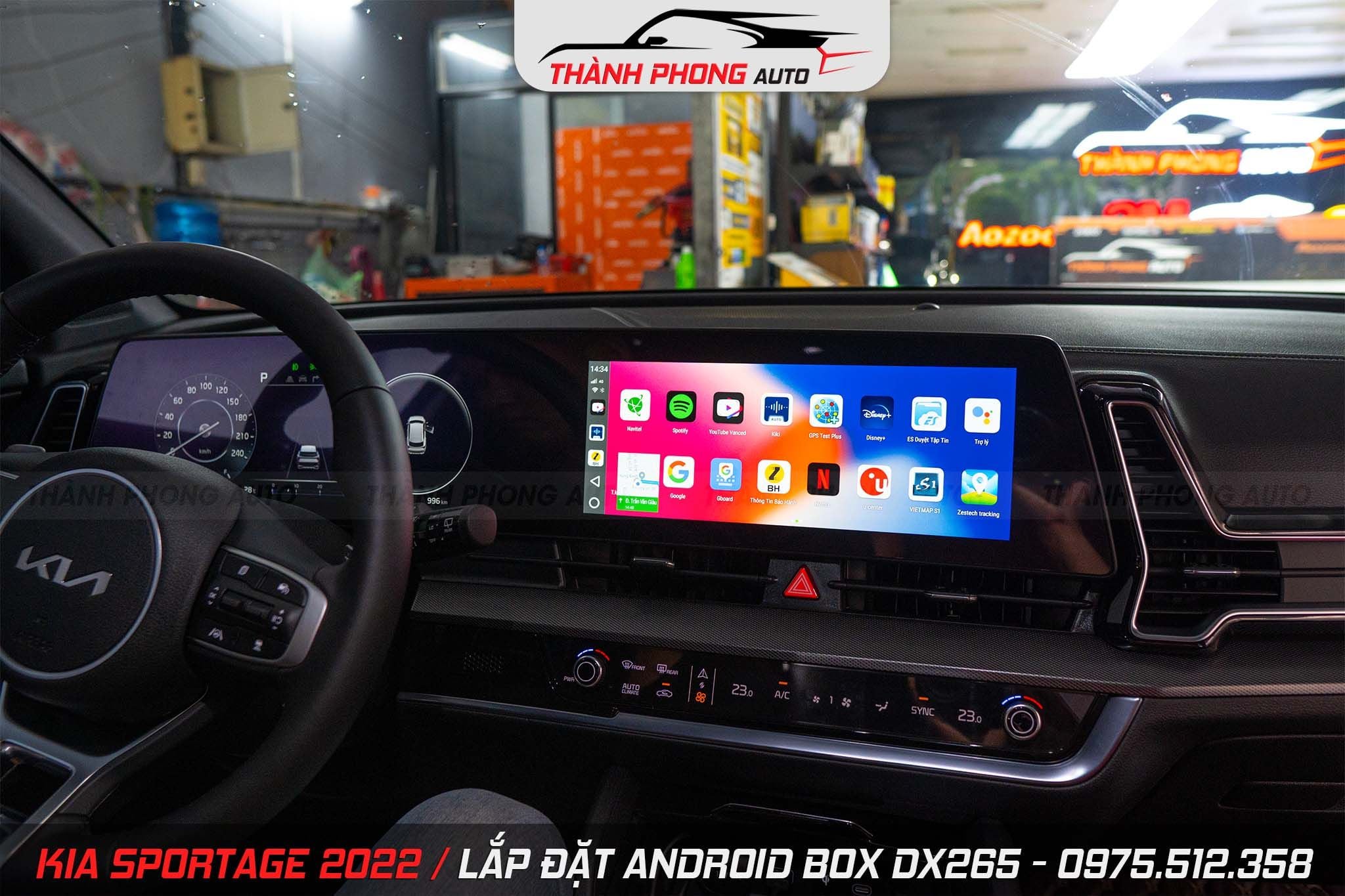  Android Box Kia Sportage 2022 
