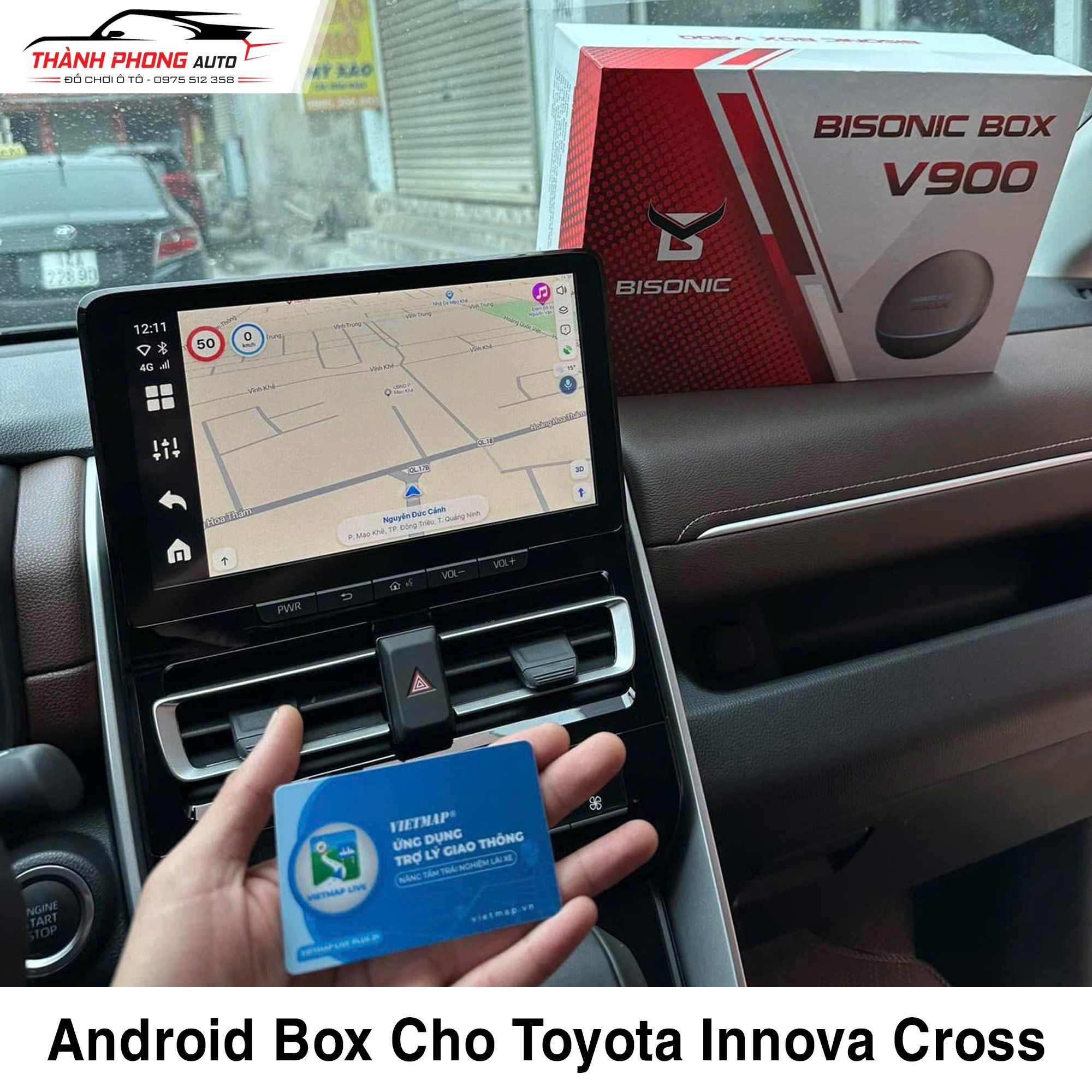  Toyota Innova Cross Lắp Android Box 