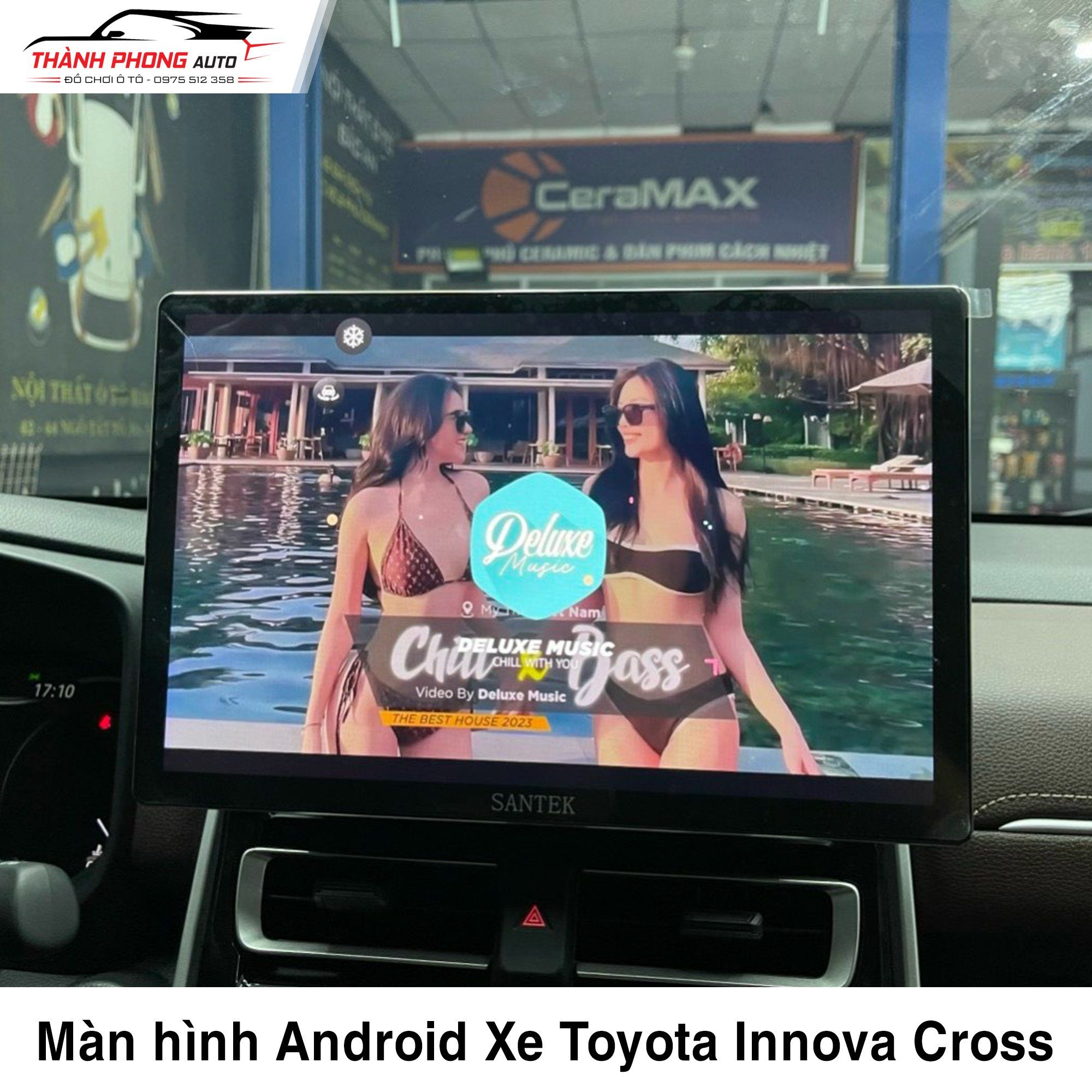  Màn hình Android cho Xe Toyota Innova Cross 