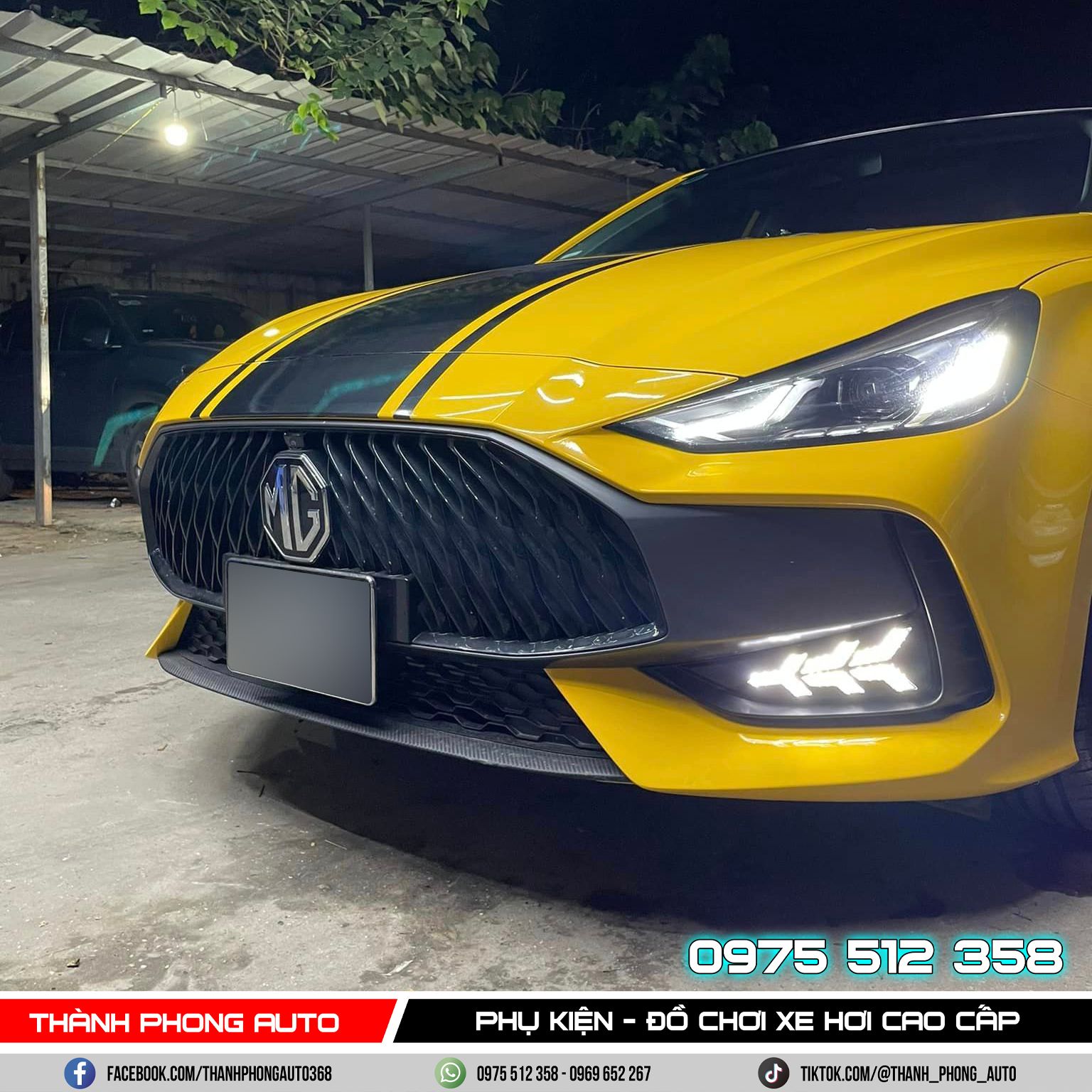 Đèn led gầm trước MG5 - Tăng độ nhận diện cho xe – Thành Phong Auto