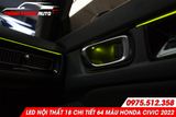  Độ Led viền nội thất cho Honda Civic 2022 LED PRO+ 18 chi tiết 64 màu tại Tp Hồ Chí Minh 