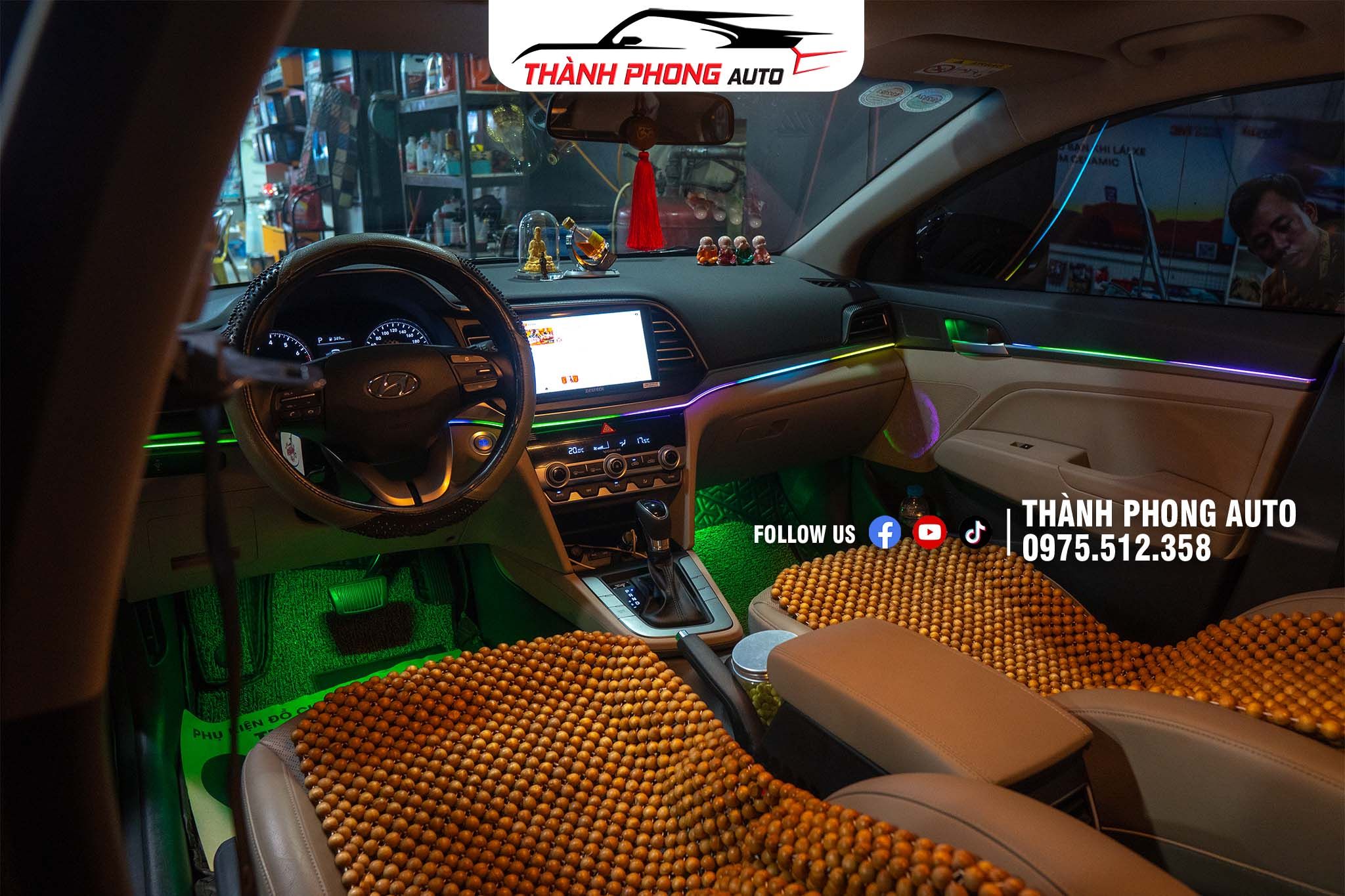  Đèn led viền nội thất ô tô Hyundai Elantra 2019 