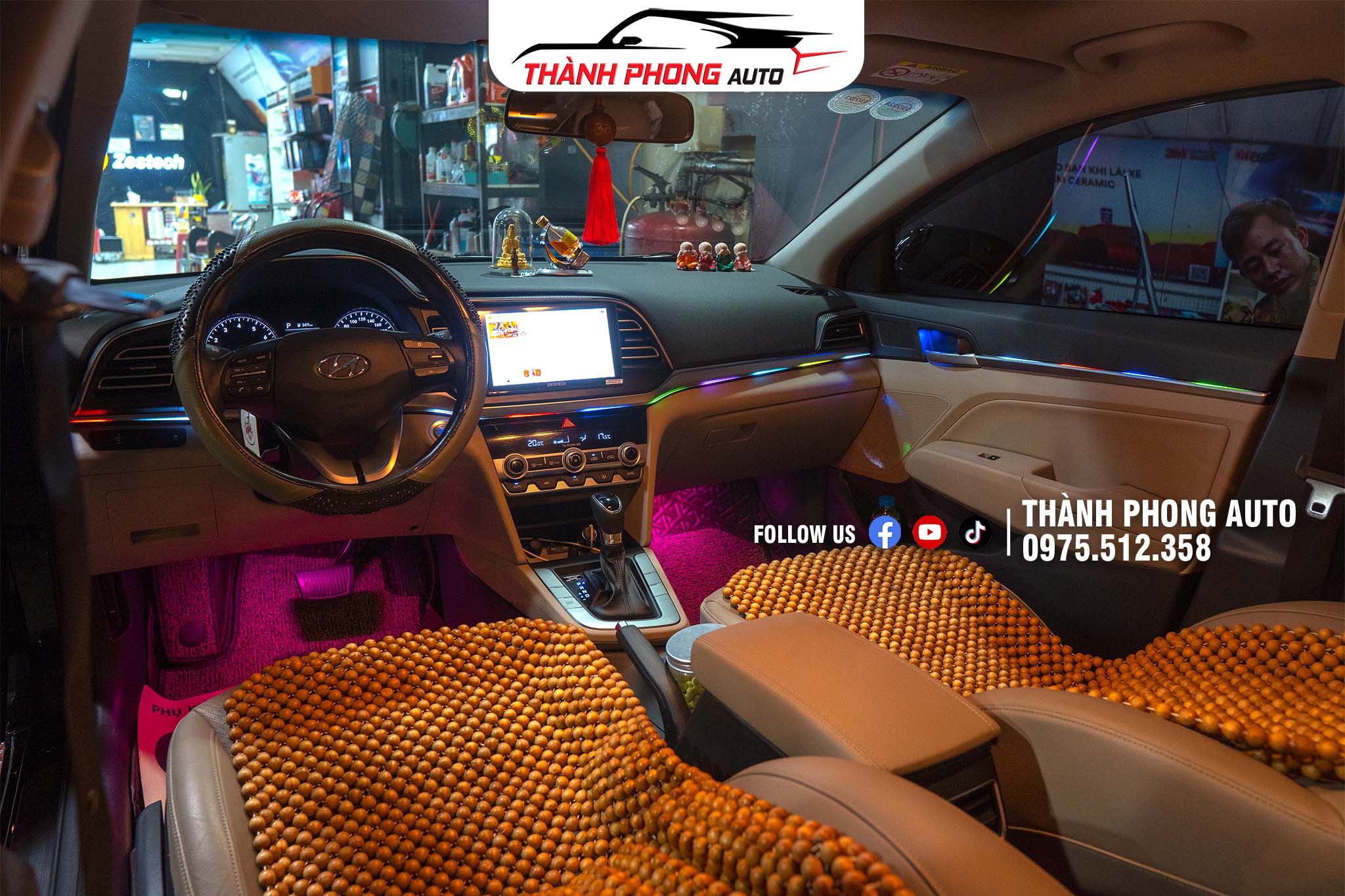  Đèn led viền nội thất ô tô Hyundai Elantra 2019 