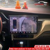  Màn hình Android 13 inch cho Toyota Altis 2019 