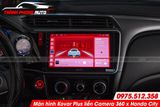  Lắp đặt màn hình Kovar Plus liền camera 360 cho Honda City 2019 tại Tp HCM 