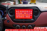 Màn hình android liền camera 360 độ cho Huyndai Grand I10 tại Thành Phố Hồ Chí Minh 