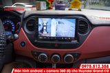 Màn hình android liền camera 360 độ cho Huyndai Grand I10 tại Thành Phố Hồ Chí Minh 
