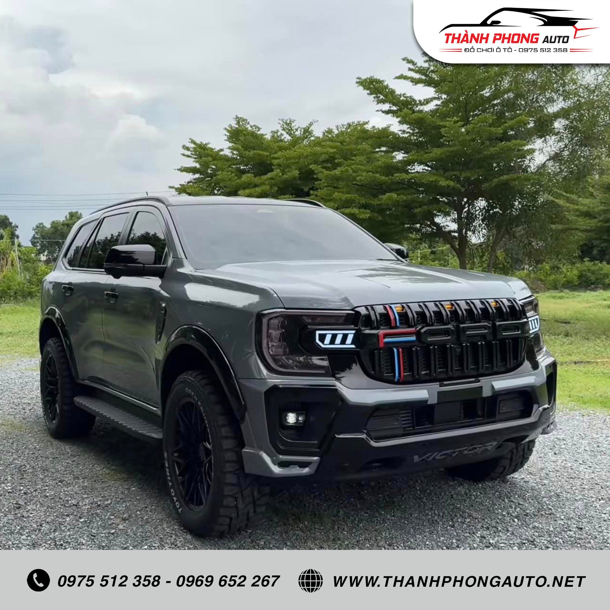  Mặt ga lăng cho Ford Ranger 
