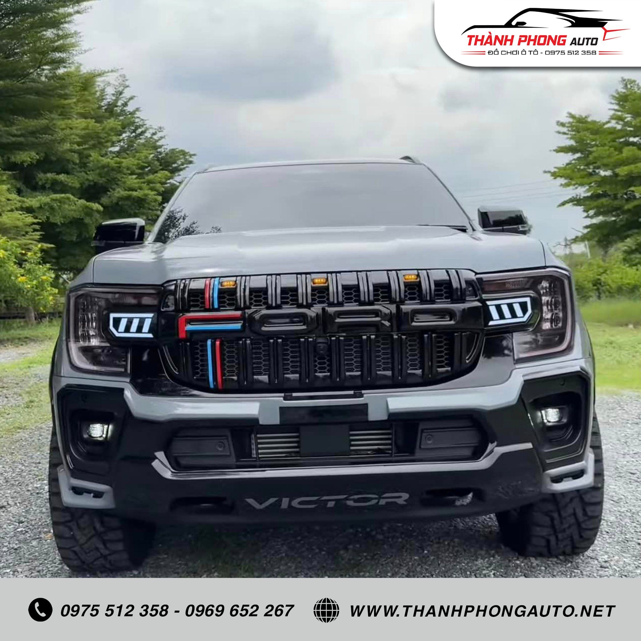  Mặt ga lăng cho Ford Ranger 