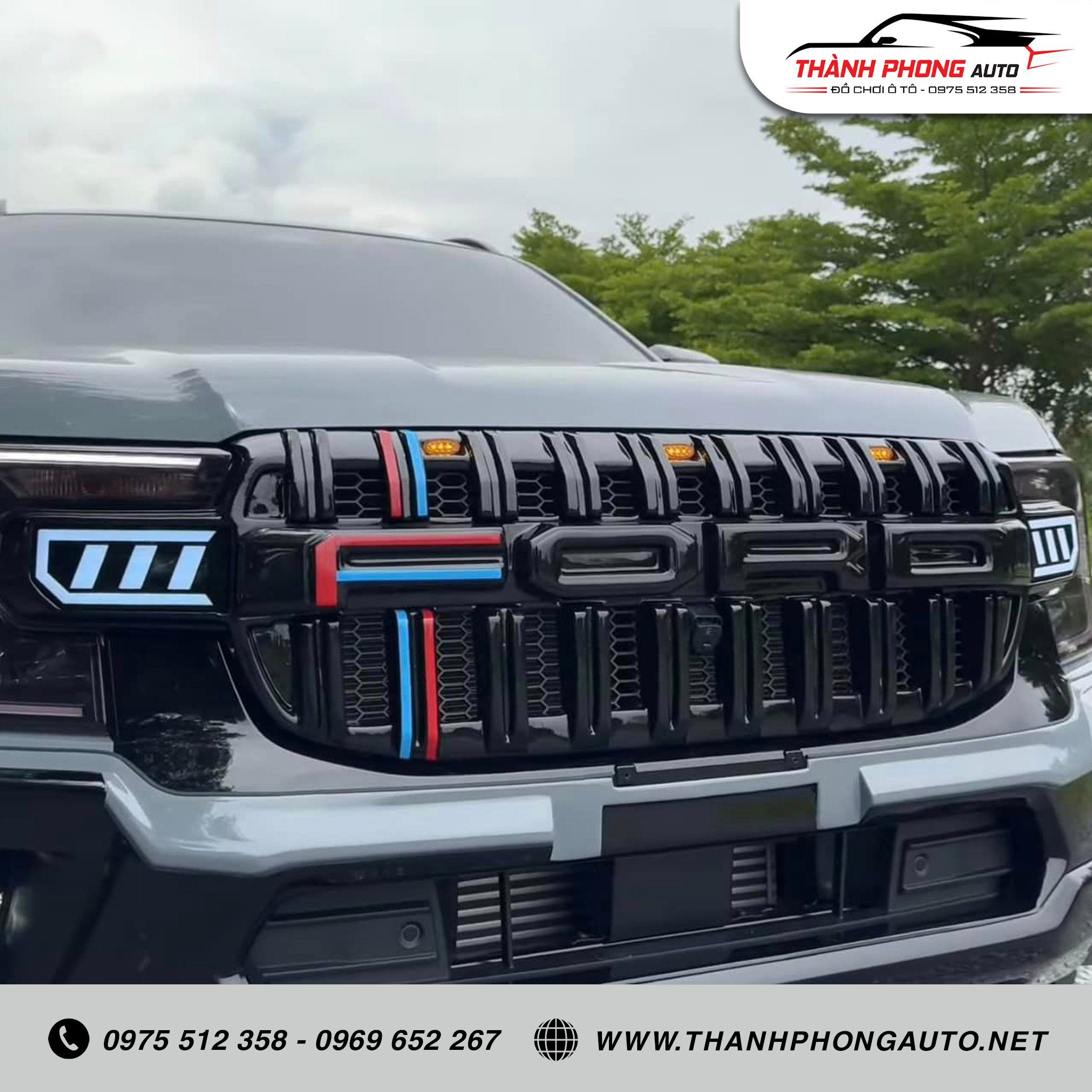  Mặt ga lăng cho Ford Ranger 