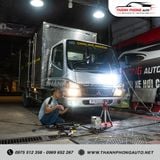  Xe Tải Mitsubishi Fuso Canter Độ Đèn Gầm LED 