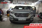  Hyundai Santafe Độ Đèn | Bi led Wolf light Aozoom cao cấp tại Tp HCM 