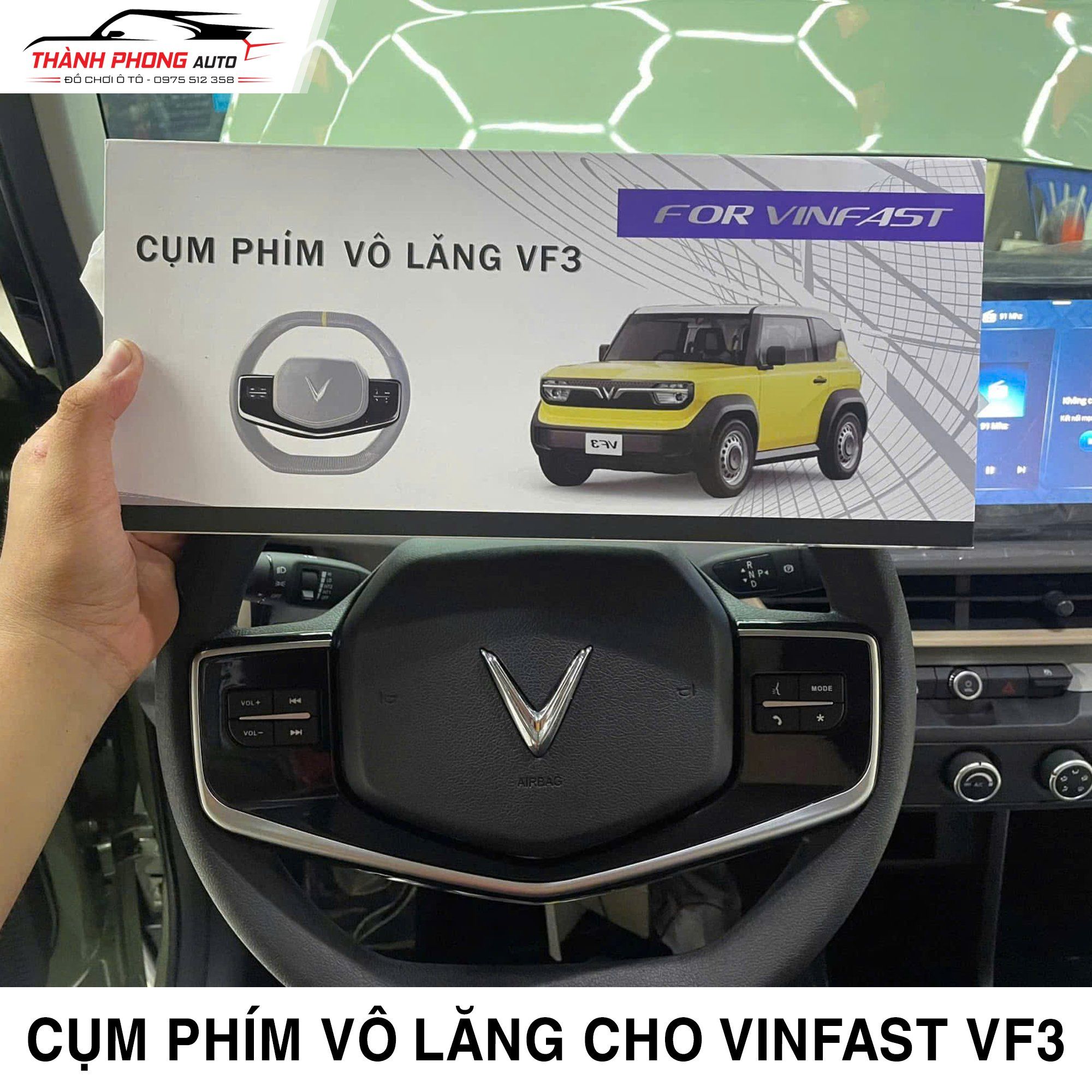  Cụm phím vô lăng cho Vinfast VF3 
