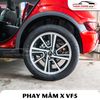  Sơn đen bóng và phay mâm cho xe Vinfast VF5 
