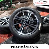  Sơn đen bóng và phay mâm cho xe Vinfast VF5 