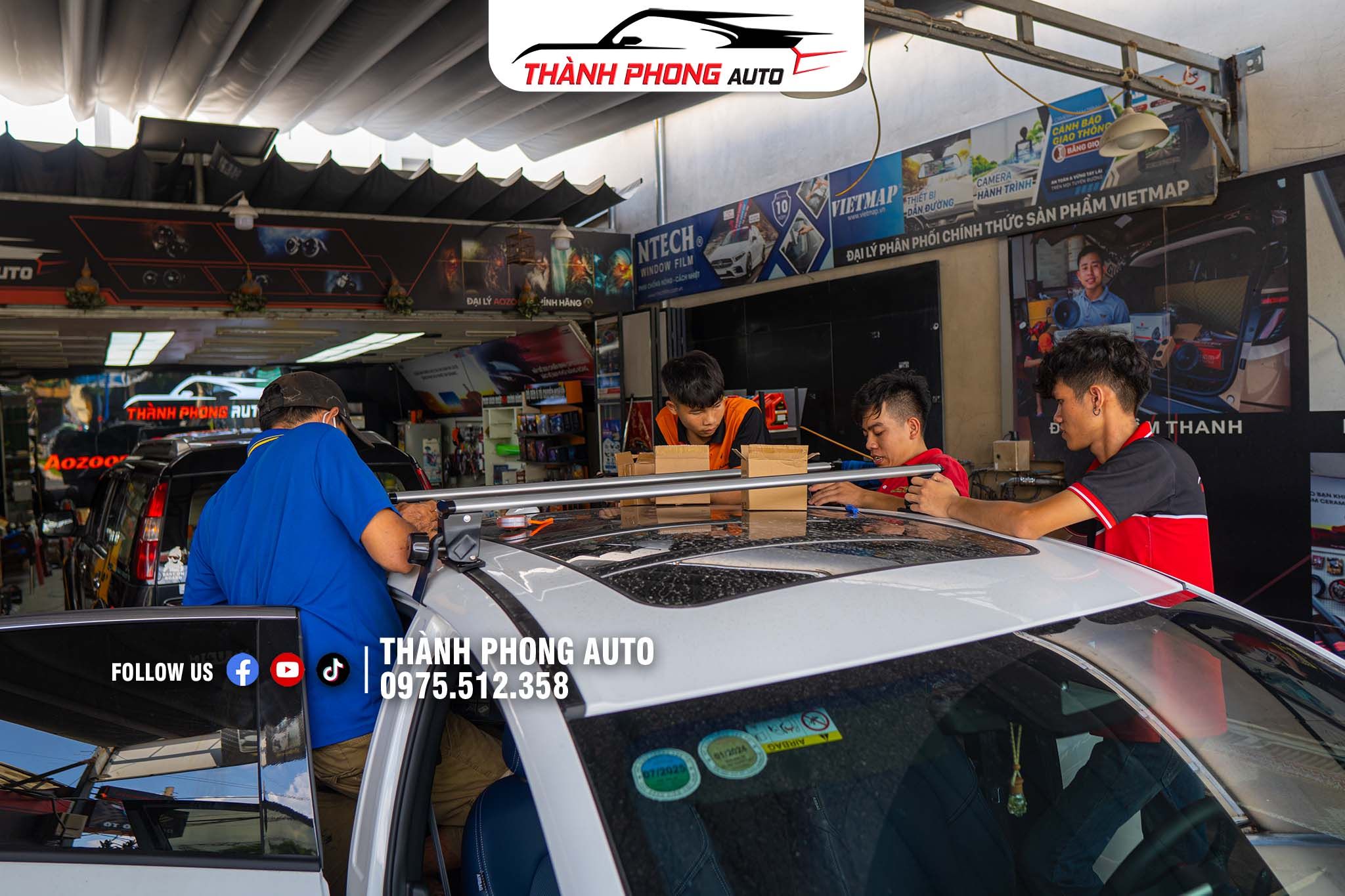  Hộp đựng đồ và Baga trên nóc xe ô tô kiểu Phi Thuyền cho Vinfast VF8 
