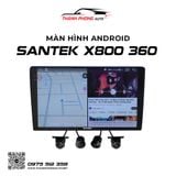  Màn hình Android ô tô Santek X800 360 