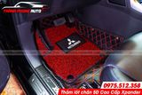  Thảm lót chân 5D Carbon đen chỉ đỏ cho Mitsubishi Xpander 