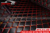  Thảm lót chân 5D Carbon đen chỉ đỏ cho Mitsubishi Xpander 
