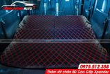  Thảm lót chân 5D Carbon đen chỉ đỏ cho Mitsubishi Xpander 