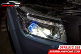  Nissan Navara VL Độ Đèn | Bi LED Wolf Light Aozoom Cao Cấp tại Tp HCM 