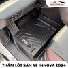  Thảm lót sàn cho xe Toyota Innova 2024 