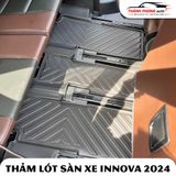  Thảm lót sàn cho xe Toyota Innova 2024 