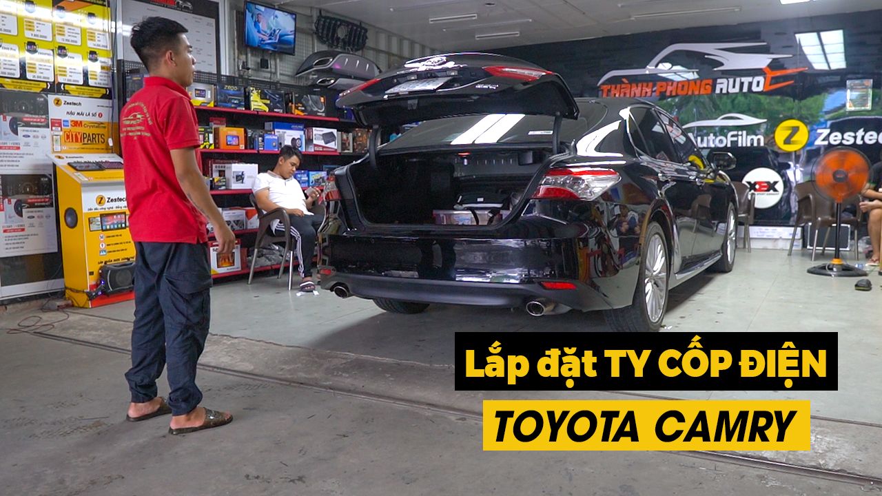  Độ ty cốp điện cao cấp cho Toyota Camry 2020 tại Tp HCM 