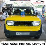  Vinfast VF3 nâng cấp bóng LED tăng sáng 