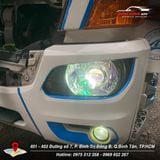  Độ đèn siêu sáng cho xe tải Hino 500 