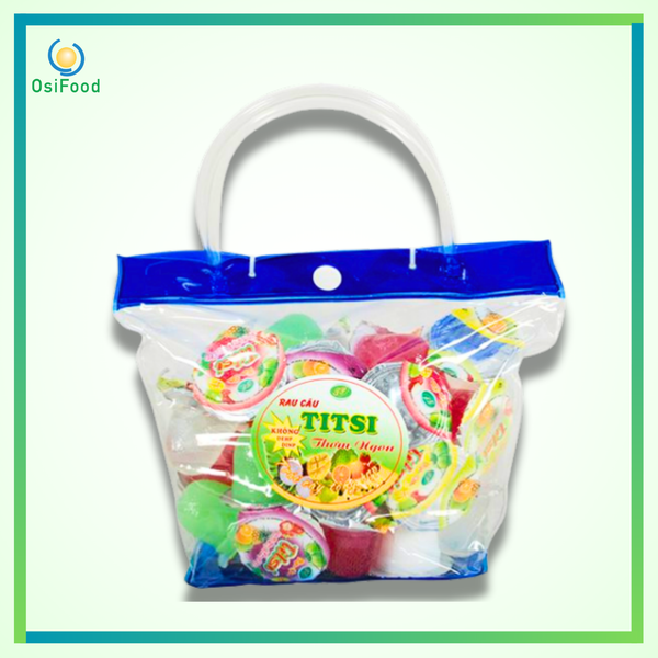 Rau câu túi xách Happy Titsi 180g