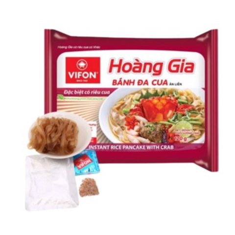 Bánh đa cua Vifon Hoàng Gia 120g
