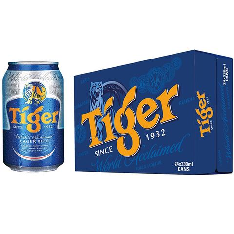 Bia Tiger 24x330ml - thùng